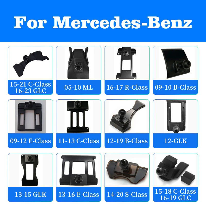 

Car Phone Holder Base Bracket Center Air Vent Mount For Mercedes Benz W205 W213 A B C E S Class CLA CLS GLA GLB GLC GLE GLS