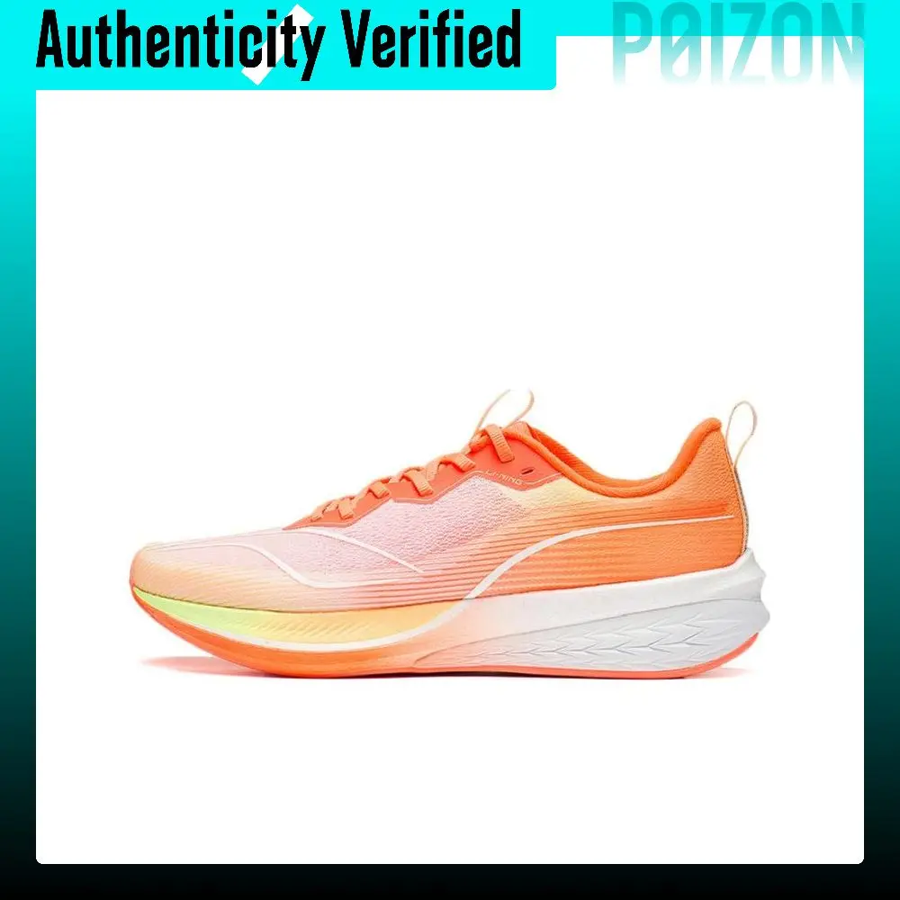Li Ning Red Hare 6 Pro Cushioning Abrasion Resistant Low top Casual Running Shoes Men's Orange ARMT043-10