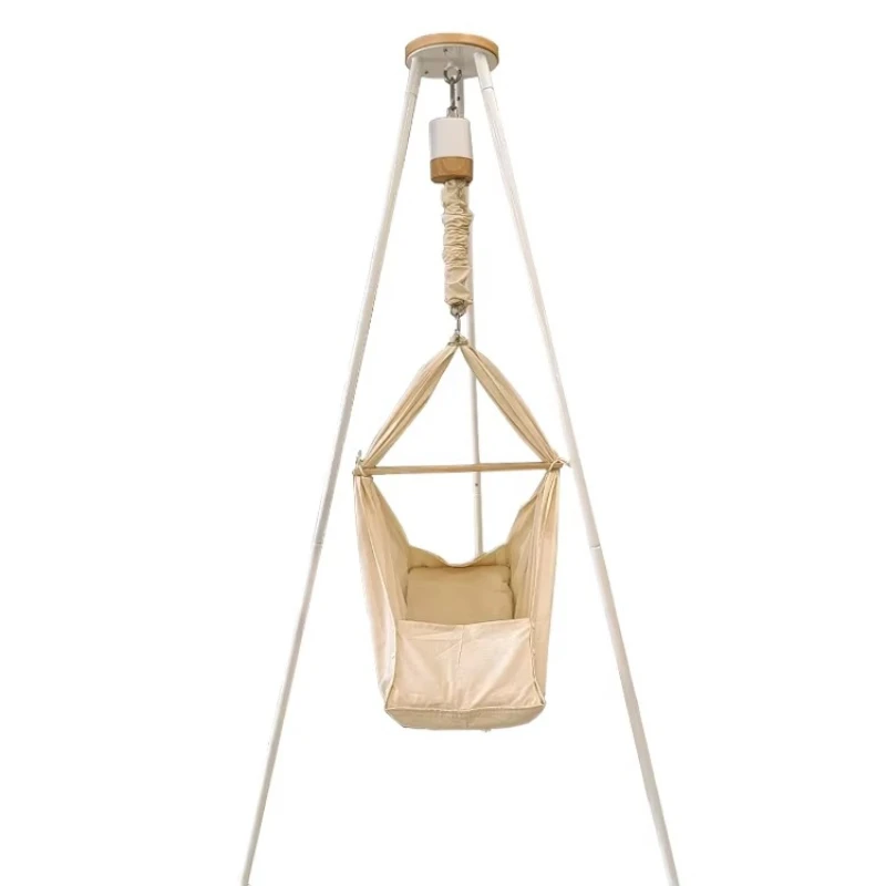 100% Cotton Foldable Portable Indoor Baby Cradle Hammock General Use in Living Room Fabric Material
