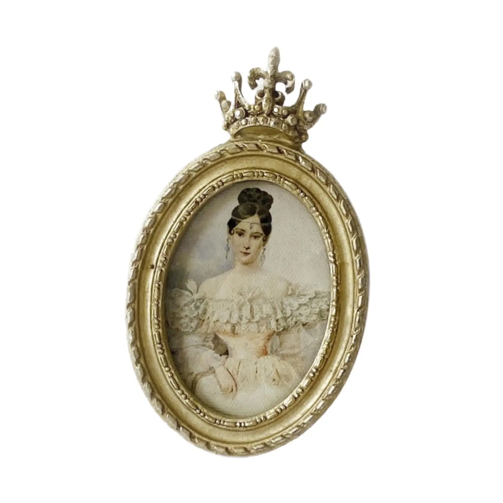 Cadre Photo Baroque cadre Photo Baroque rétro ovale décor de table cadeau élégant