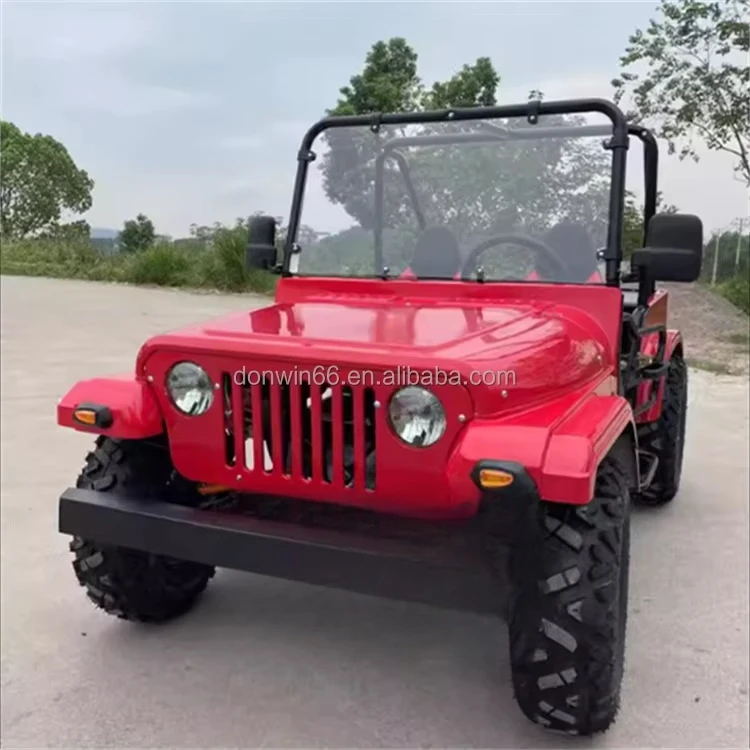 High Performance Premium Electric Jeep Powered 350cc Street Mountain Beach Use Club Jeep For Sale