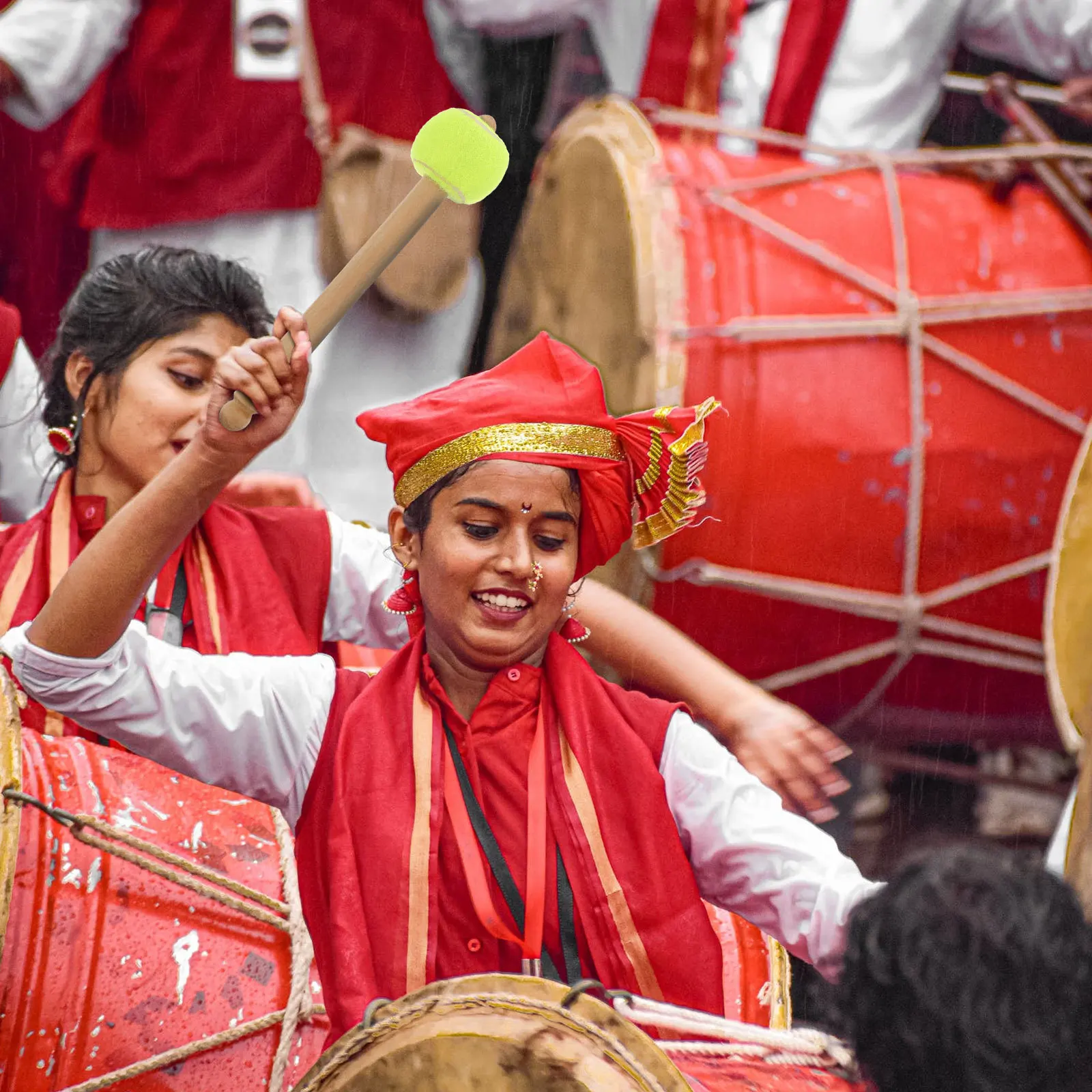 

Professional Wooden Drumsticks Safe Eco Friendly Craftsmanship Clear Sound Musical Accessory Snare Drumsticks