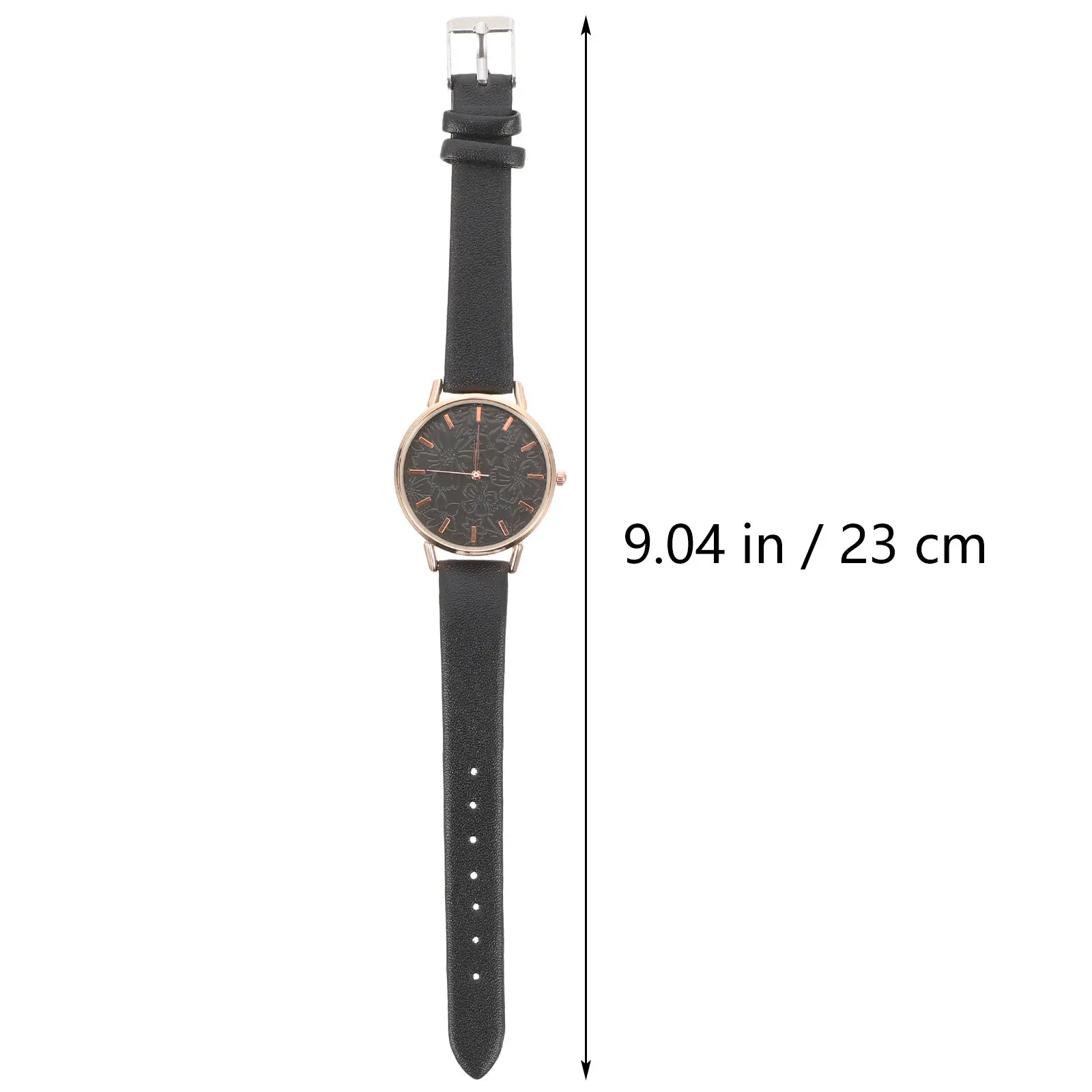 Classic Dial Ladies Watch Set with Comfortable Strap