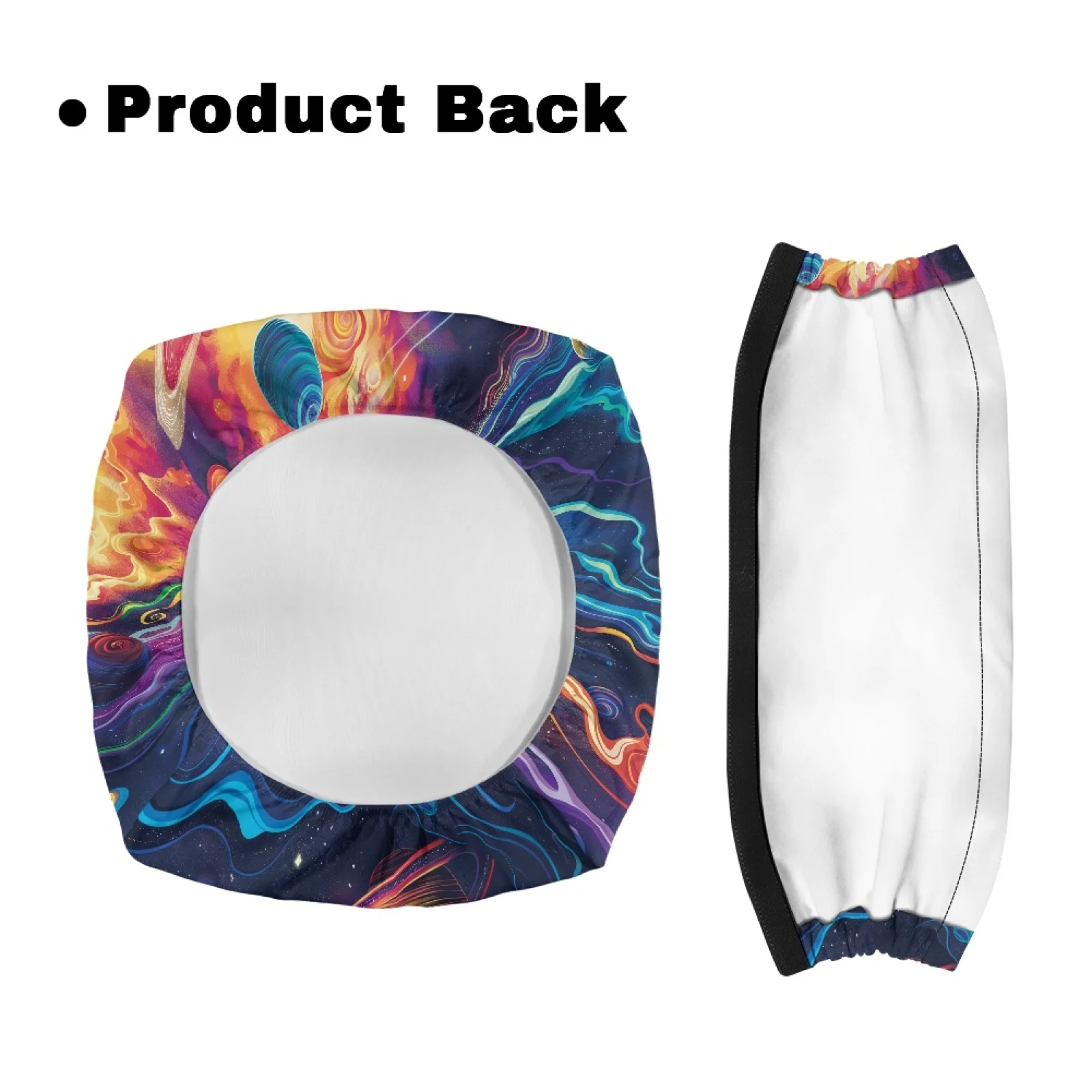 Coloranimal Vibrant Cosmic 2 Pieces Set Rollator Seat Back Covers for Family Rollator Seat Cover 2026 Collection view 3