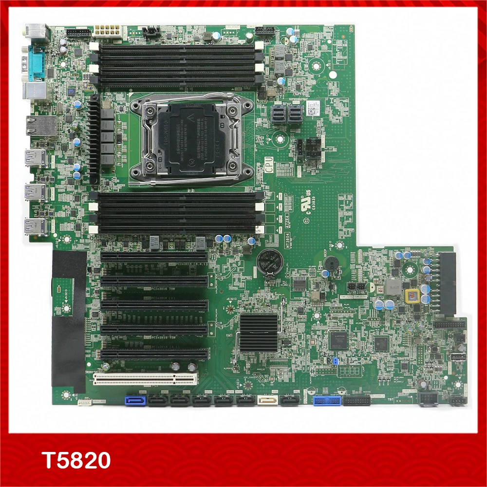 T5820 Workstation Motherboard For DELL T3M61 G57W2 0T3M61 TVW7J C422 2066 Fully Tested Good Quality