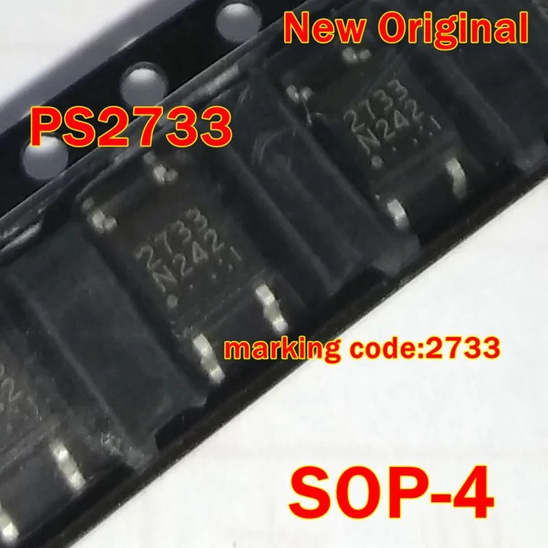 

1Pcs to 100Pcs Ps2733-1 Ps2733 Sop-4 New Original Marking Code:2733 High Collector to Emitter Voltage Sop Multi Photocoupler