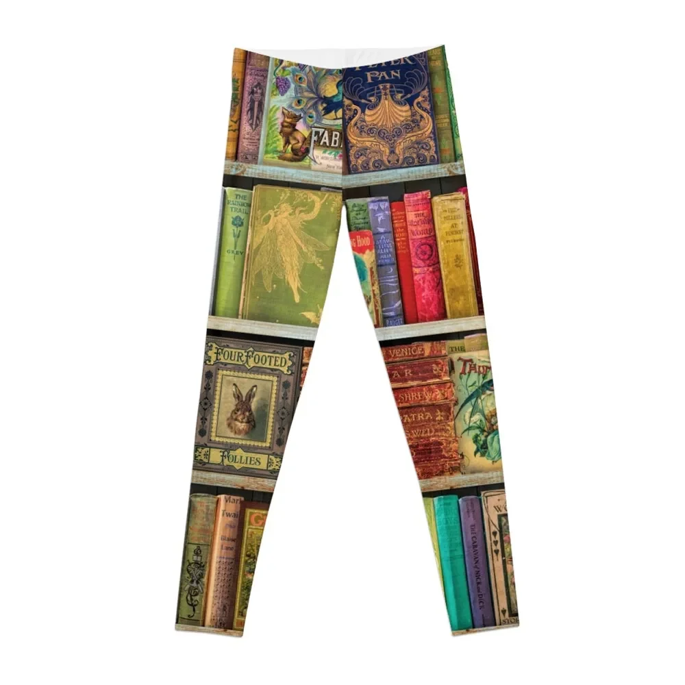 

A Daydreamer's Book Shelf Leggings Sweatpants sports tennis for sports woman gym Womens Leggings