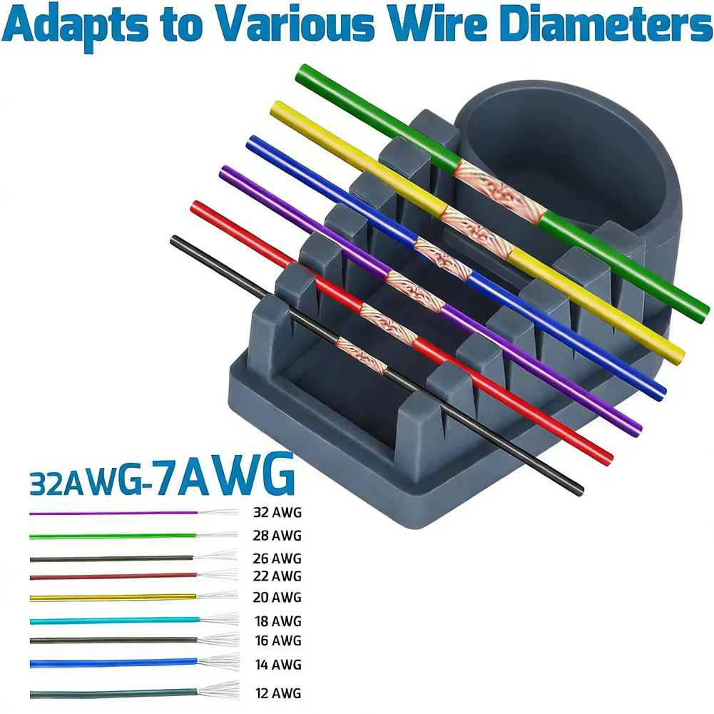 

A74E-Силиконовый держатель для припоя с 6 пазами, подставка для хранения, приспособление для пайки и сварки