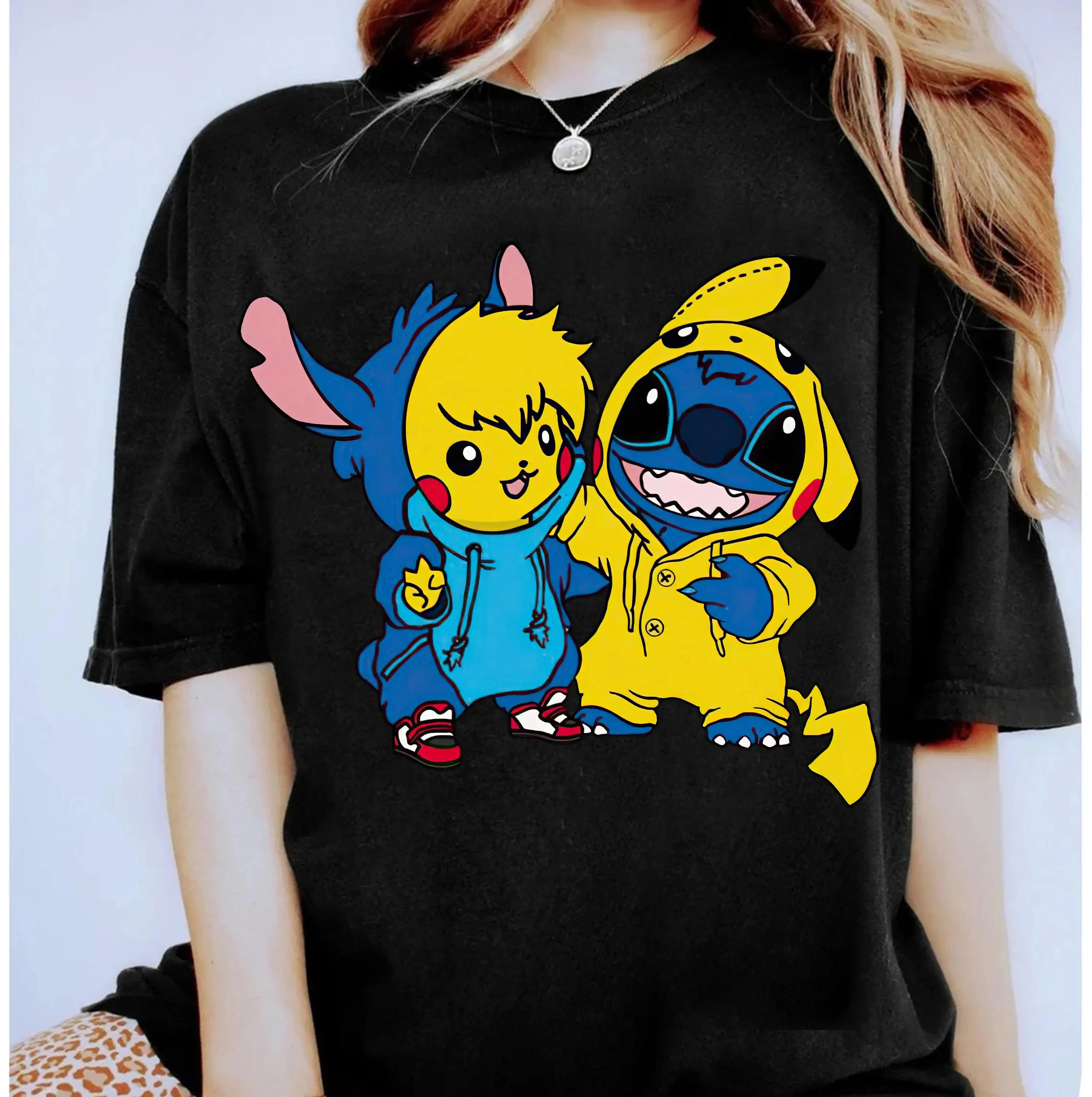 

Рубашки Disney Stitch and Friends, милые рубашки Stitch Lilo and Stitch, подарки для путешествий Disneyland, семейные рубашки, рубашки Magic Kingdom