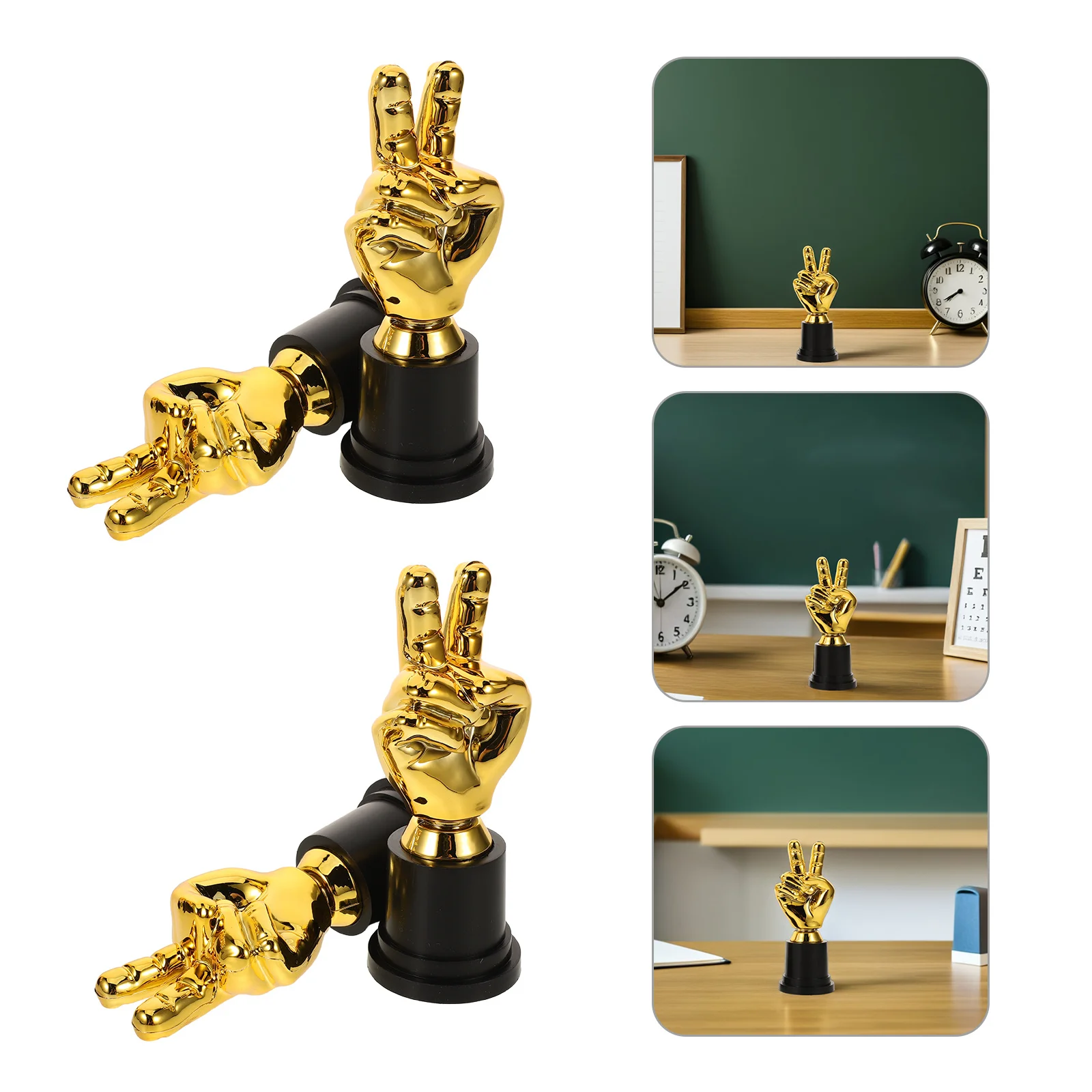 

4pcs Sports Trophy Kids Award Cup Soccer Football Competition Party Favor Lightweight Champion Trophy School Events Outdoor