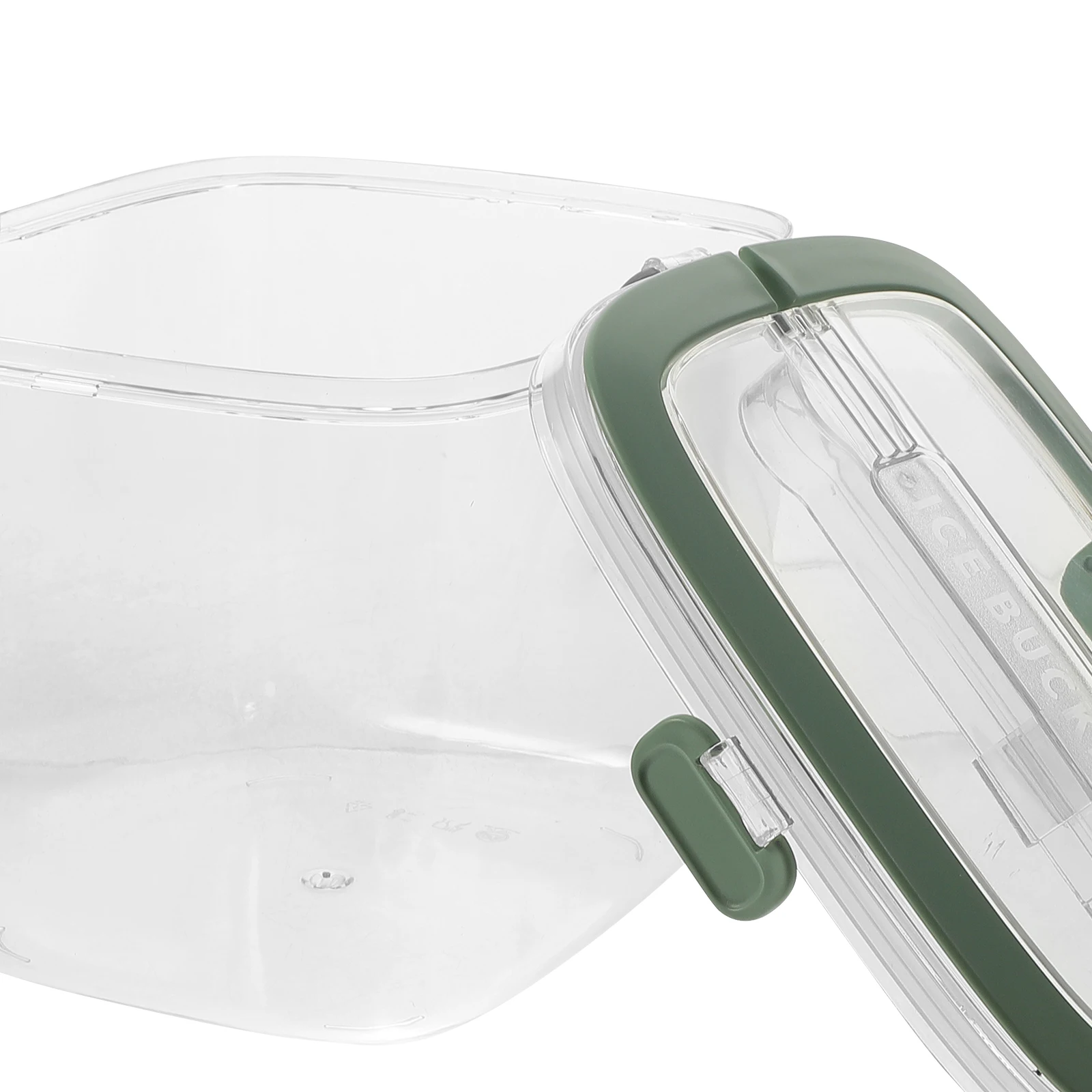 

Ice Bucket Cube Container Silica Gel Bin Party Plastic Rust Proof Beer Holder Portable Foldable Storage
