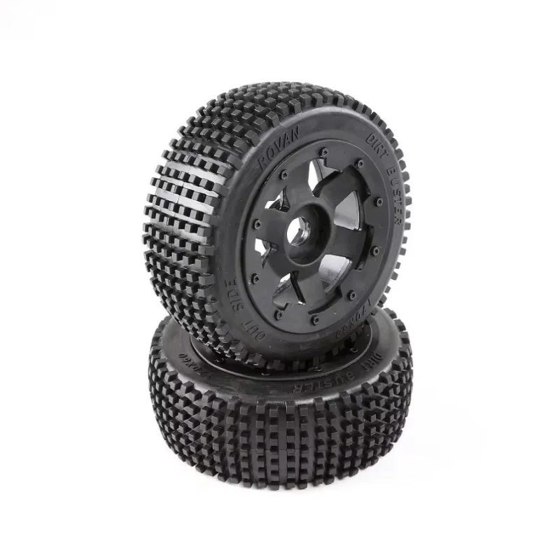 Baja Buggy Front Mini Pin Wheels Dirty Buster Fits HPI Baja 5B 2.0 SS Rovan