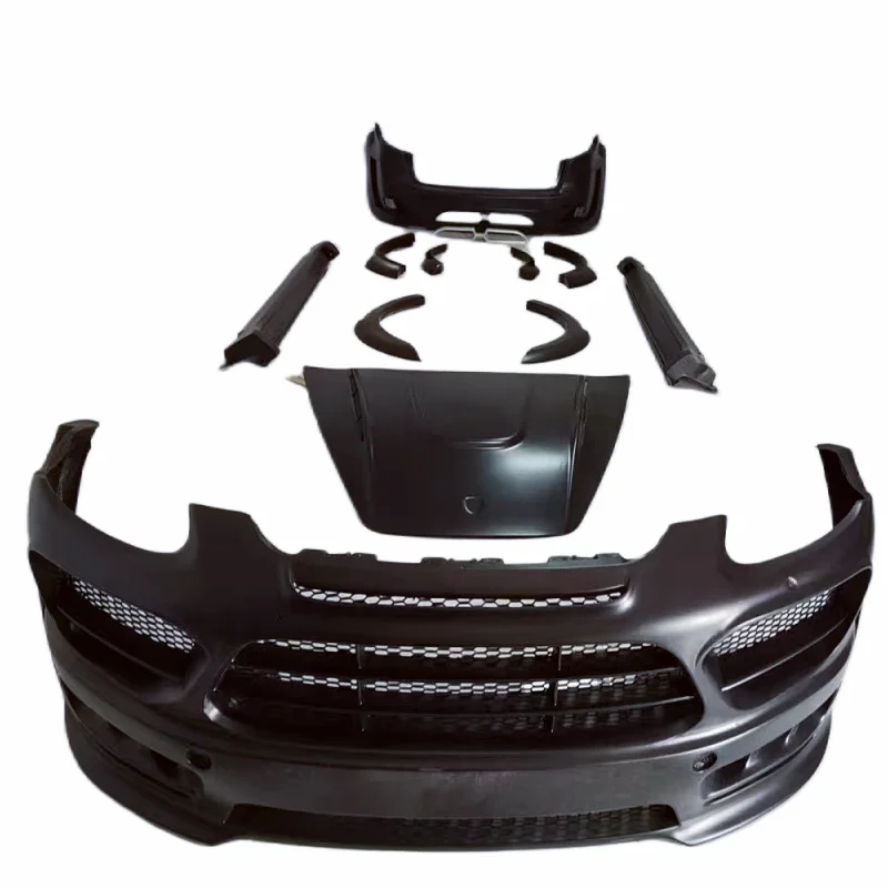 

Used for Retrofitting the Porsche Cayenne 958.1 with H M Style Resin Primer Front Bumper Rear Bumper Side Skirts Engin Body Kit