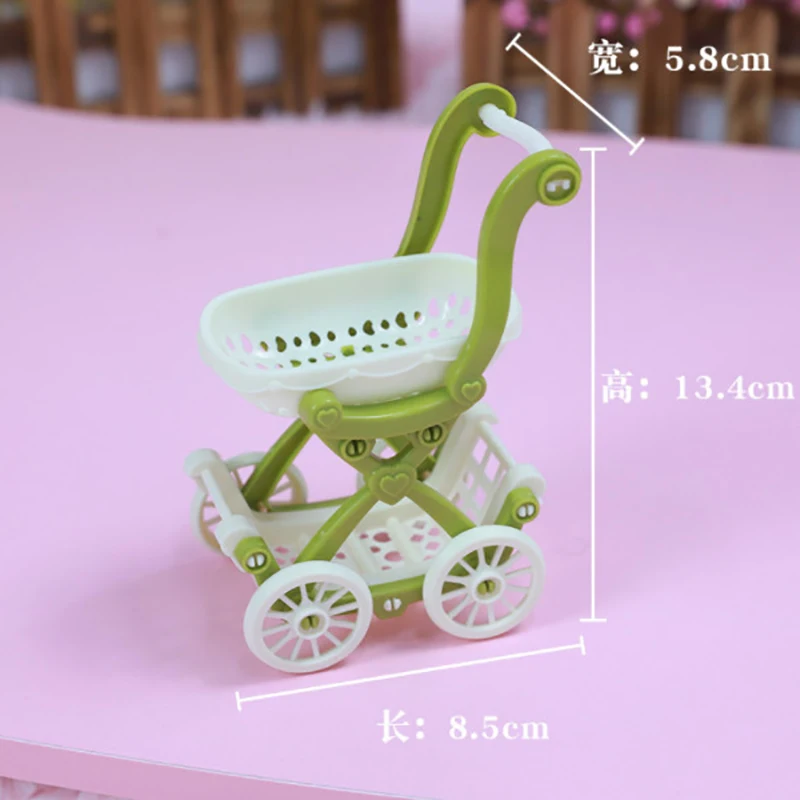 Mini carrello venditore campione per bambino finta gioca giocattolo decorazione casa delle bambole