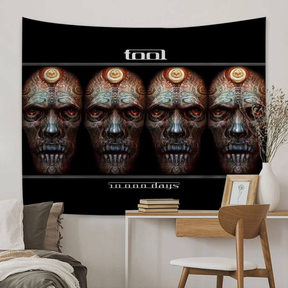 

T-Tool B-Band Anime Tapestry Hippie Flower Wall Carpets Dorm Decor Cheap Hippie Wall Hanging