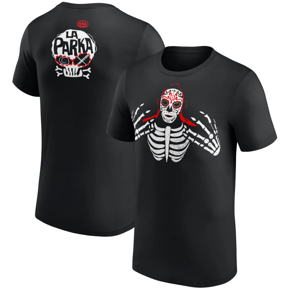 Men's Black La Parka Pose T-Shirt 3D Printed Outdoor Sports Quick Drying Short Sleeve Top Daily Casual Plus Size T-Shirt 2026