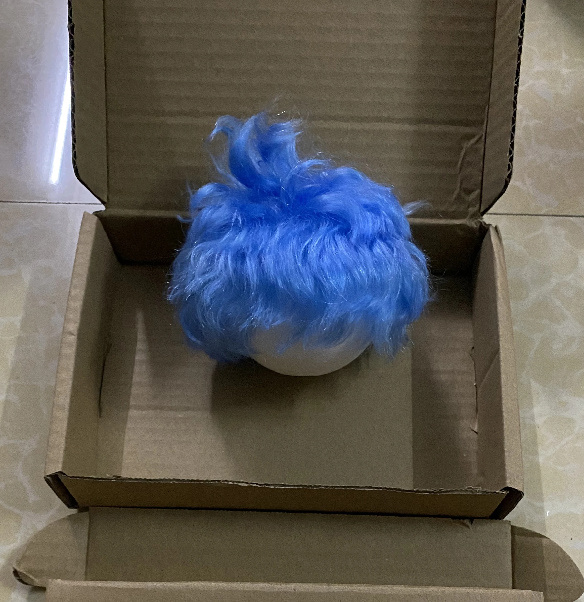 2026 Dula Doll Wigs for Landoudou Landazz Blue bean 6 points 16cm head circumstance