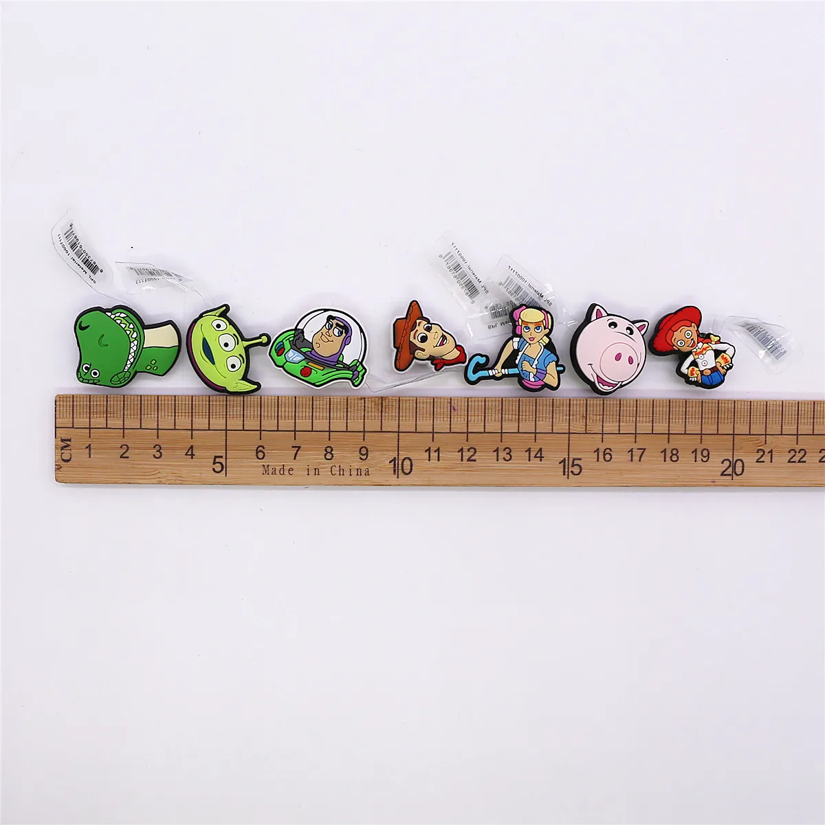 1pcs Disney Toy Story Buzz Lightyear PVC Shoe Charms Clog Accessories Classic Cartoon Sandal Decorations Durable Friend Gifts view 6