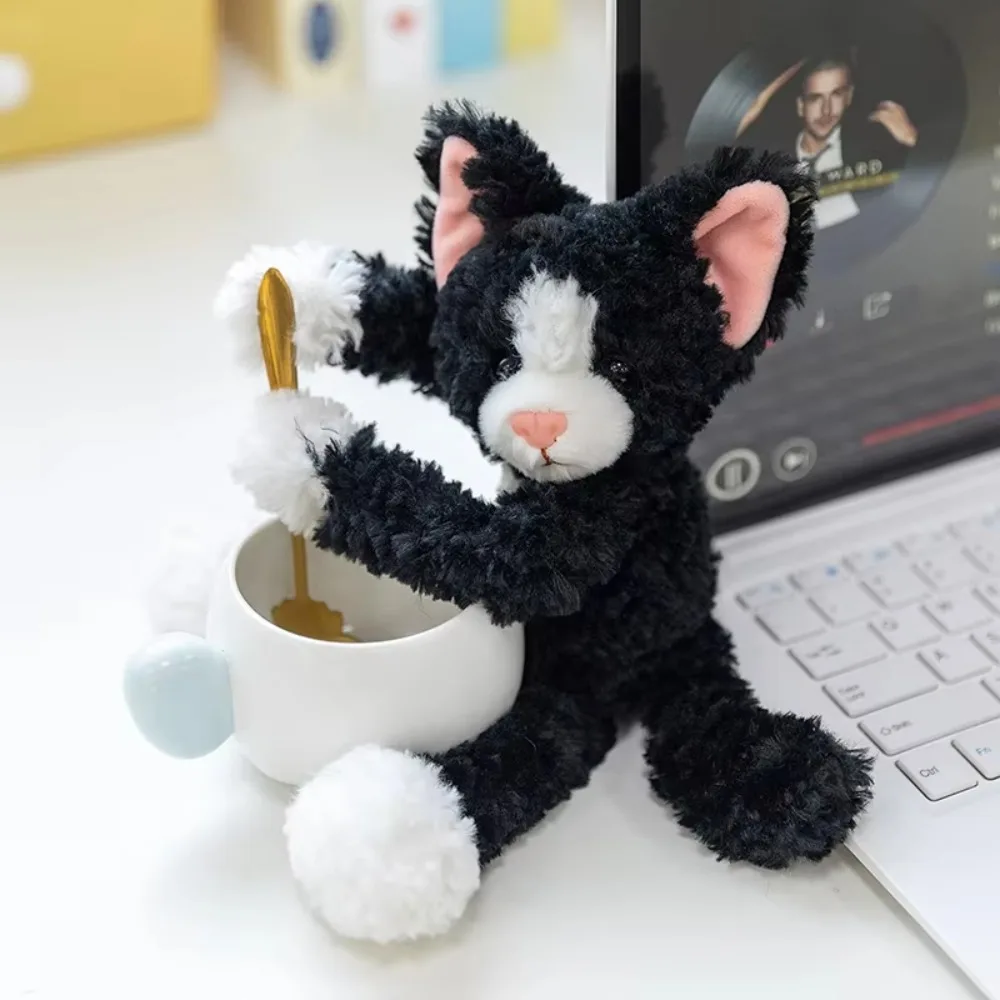 

With Magnetic Little Bear Hugging Plush Toys Collection Creative Little Rabbit Plush Toy Kawaii 30cm Little Dog Animal Doll