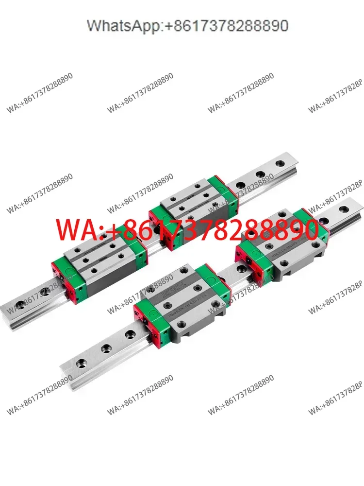 HIWIN Taiwan Upper Silver Roller Guide Slider Line Rail RGH RGW15 20 25 30 35 45 55 Positive