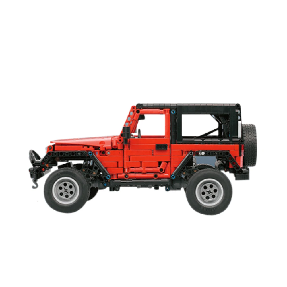 Off-Road Car Wrange MOC Technique Building Blocks and Engineering Toy, Collectible Model Cars Kits to Build, 1:14Truck Model