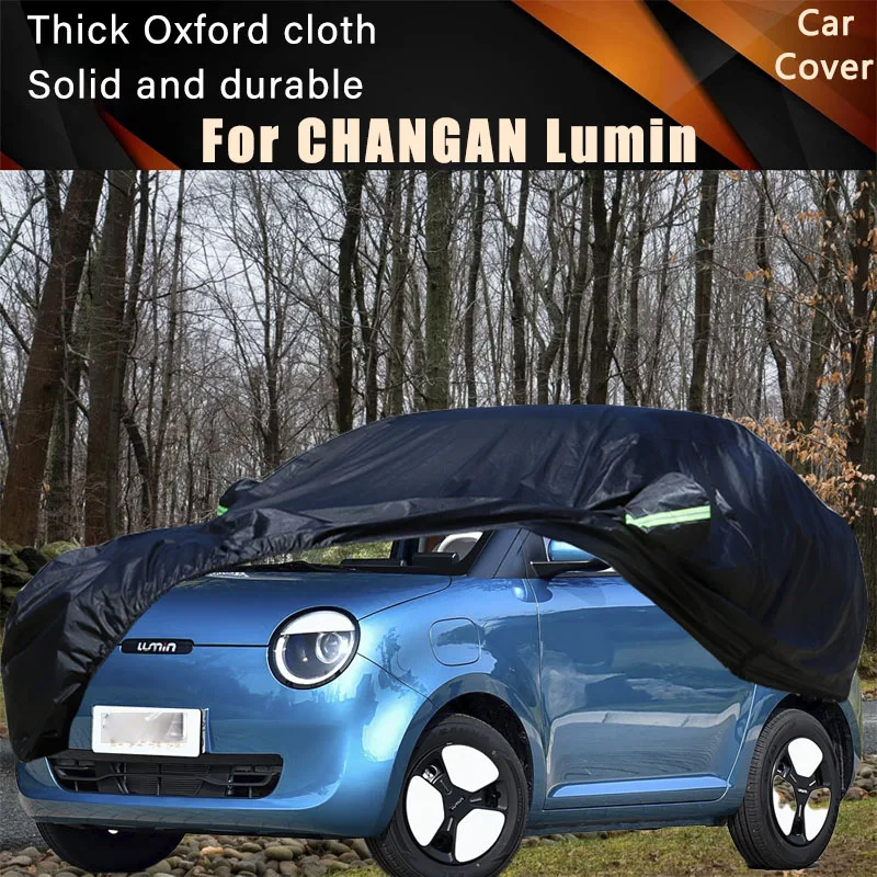 

For CHANGAN Lumin Car Full Outer Covers Outdoor Waterproof Dustproof Sun Rain Snow Protection Exterior Car Accessories