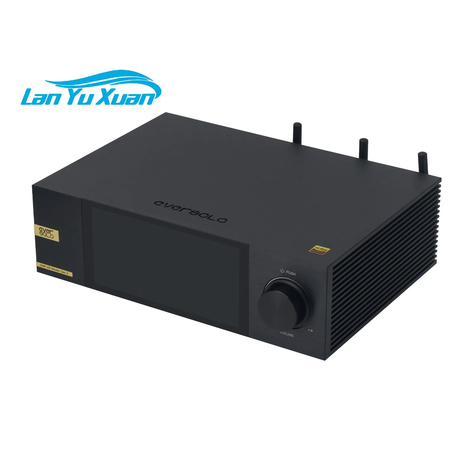 EVERSOLO DMP-A6 Master Edition Gen2 HiFi Audio Player Ultra-low Jitter Clock DAC Streaming Media with RGB Effects Knob