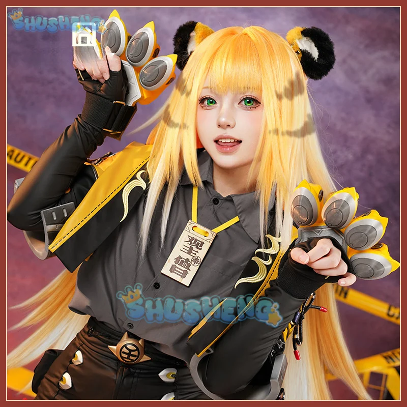 

Zenless Zone Zero Ju Fufu Cosplay Costume Uniform Halloween Carnival Party Christmas Play Role Clothes Clothing for Women