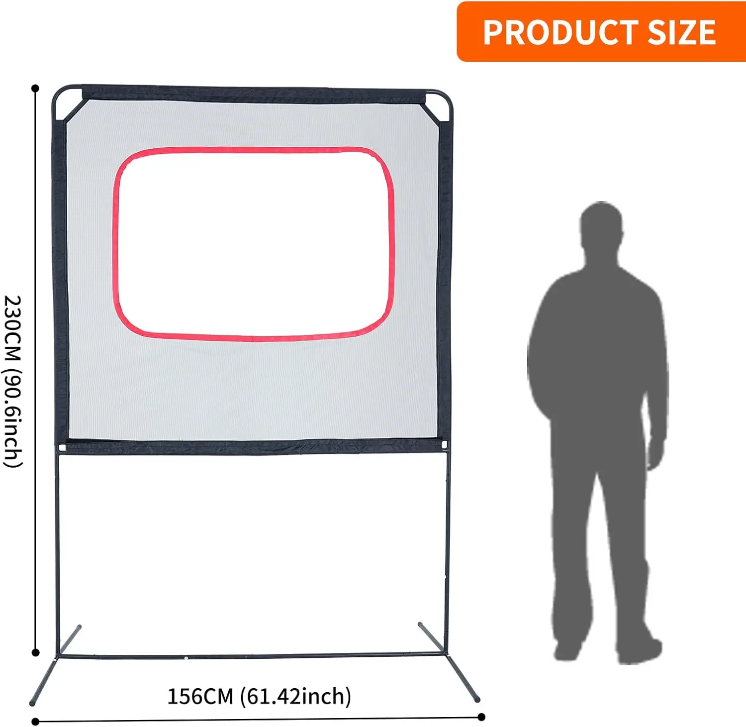 แบบพกพา All-in-1 ชุดสําหรับ Pickleball แบดมินตันเทนนิสสุทธิสําหรับ Backyard สนุกเกมอุปกรณ์เสริมอุปกรณ์