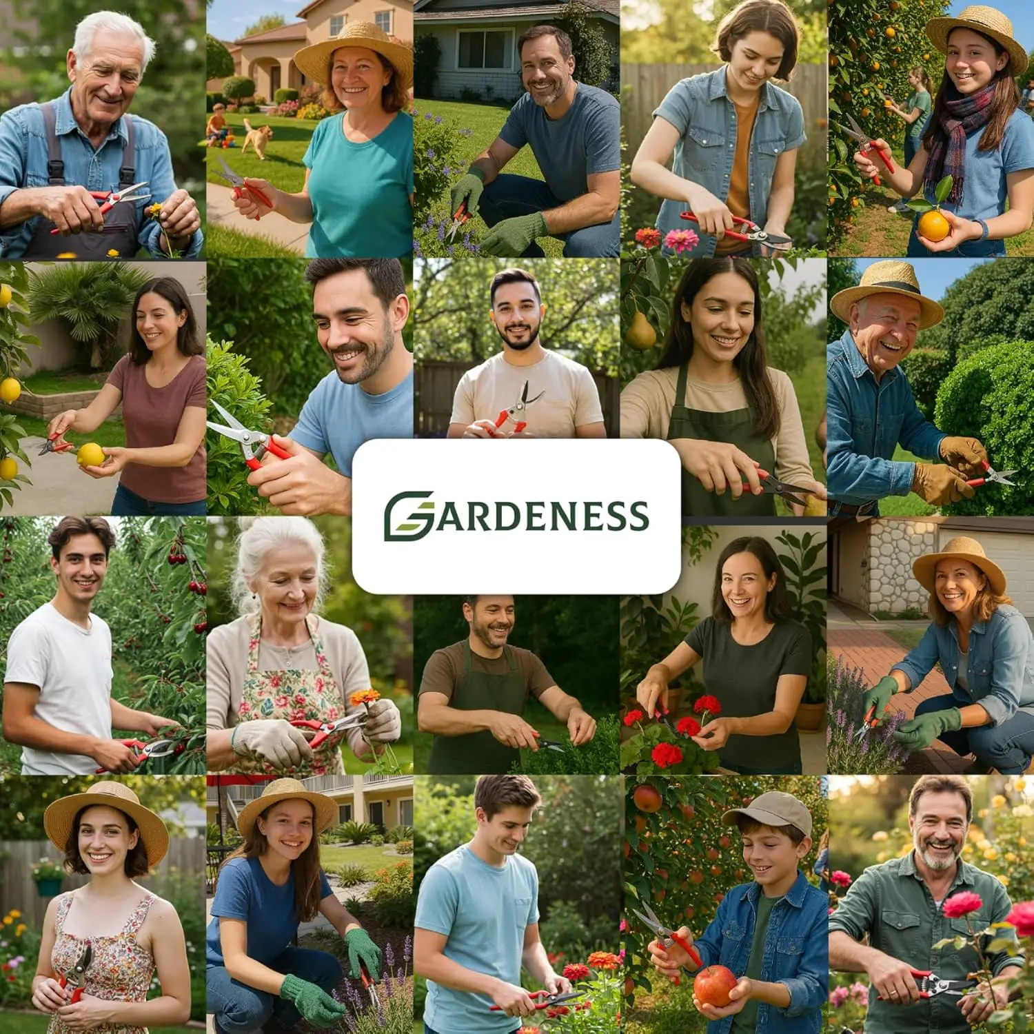 Ножницы для обрезки, 2 шт. - Ножницы для флориста из высокоуглеродистой стали - Многофункциональные садовые прецизионные ножницы для трав, машинки для стрижки цветов, бонсай