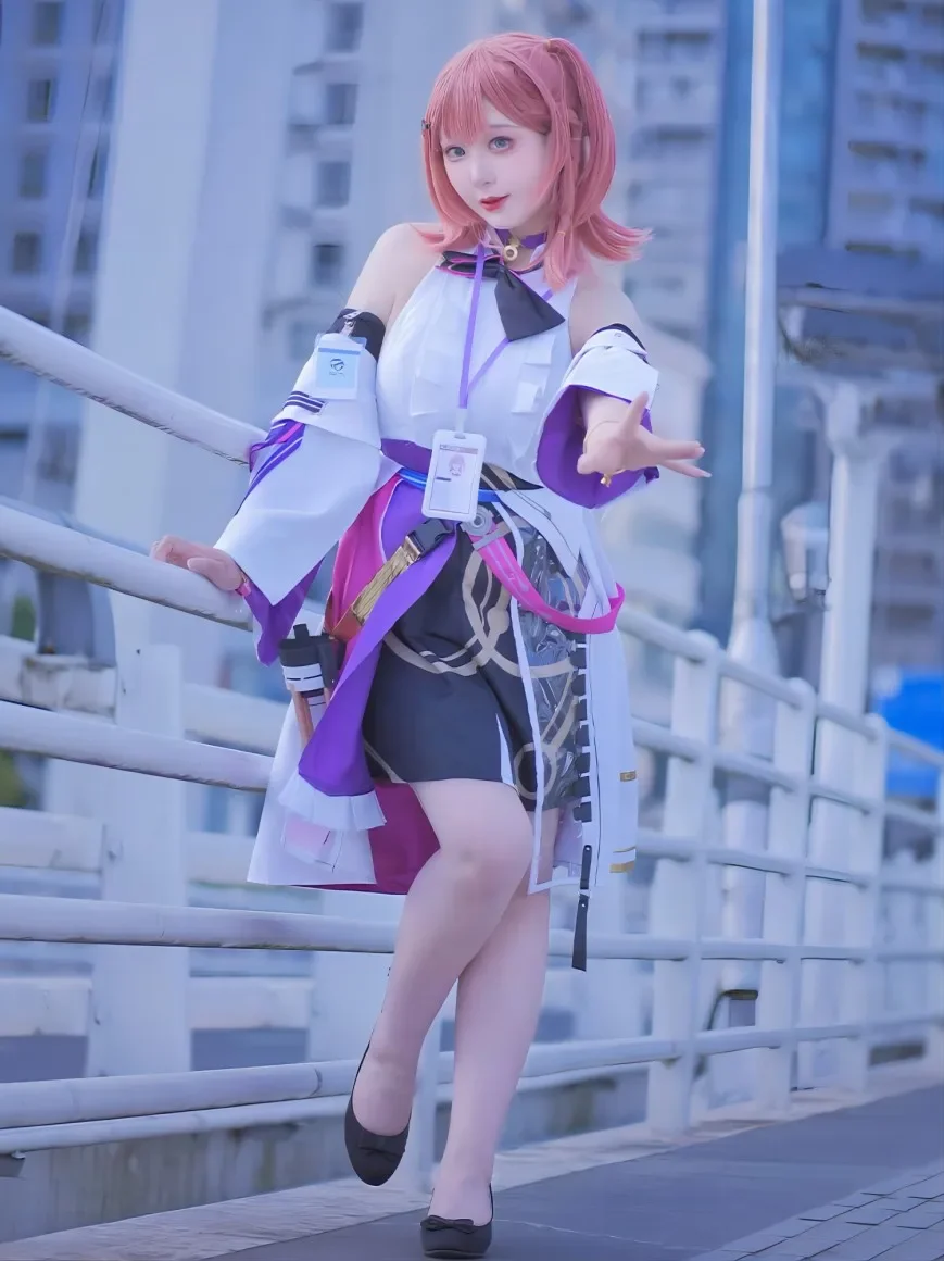 

Anime Game Honkai: Star Rail Asta Suit Cosplay Costume Uniform Halloween Carnival Party Role Play Outfit Full Set