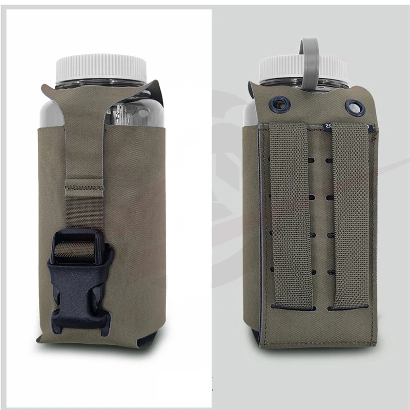 Airsoft Vest Bottle Pouch Tactical SS Style Molle Water Bottle Holder Plate Carrier Hunting 32 Oz 1L Bottle Bag Gear