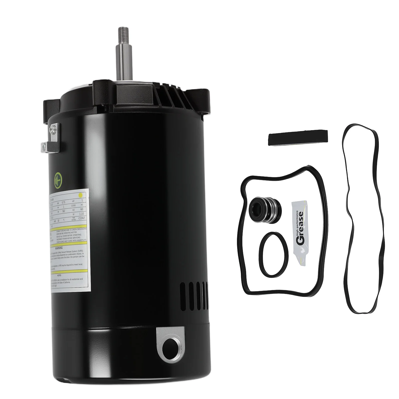 Swimming Pool Pump Motor & Seal Replacement For Hayward Max Flow UST1102 1HP