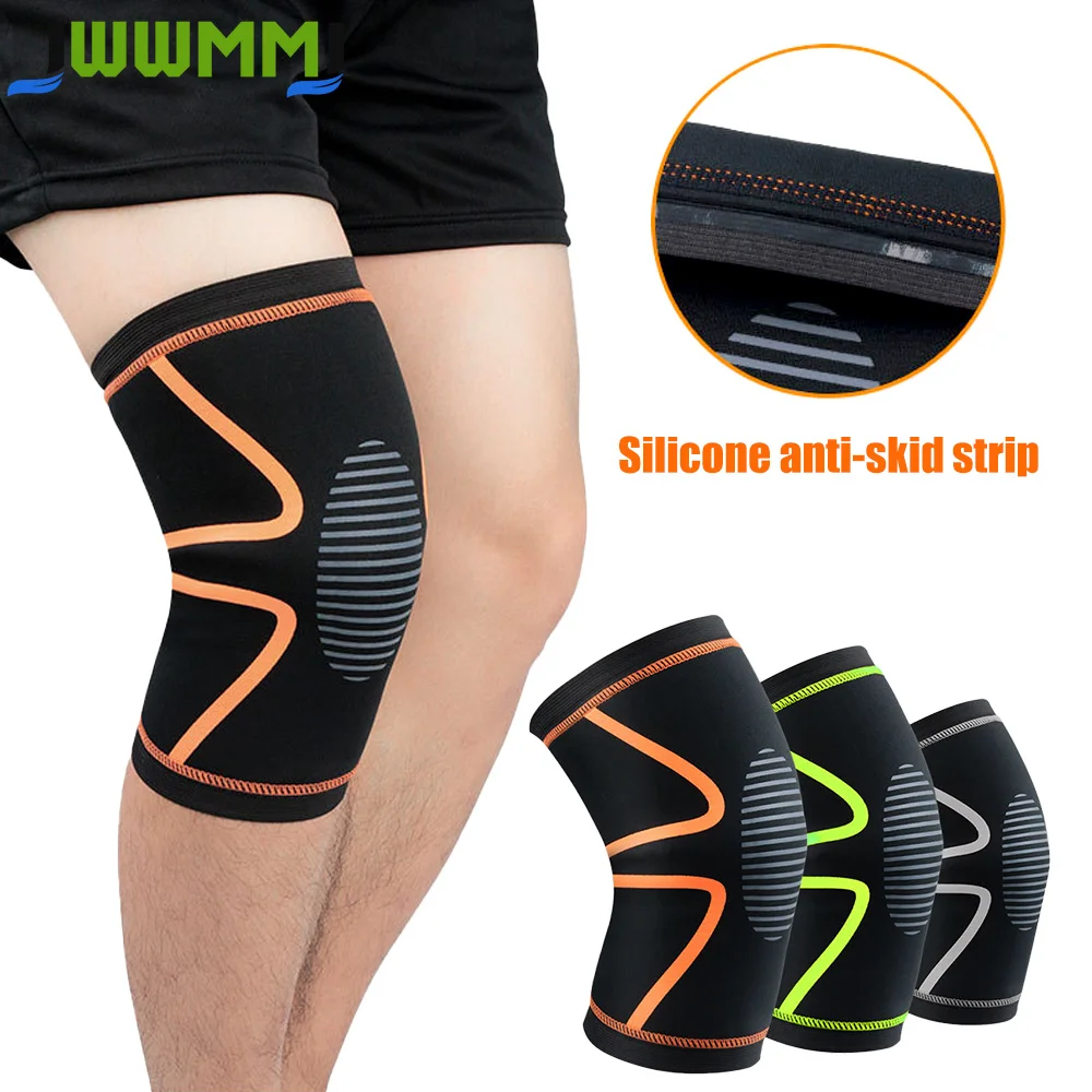 Knee Brace Support for Men Women, Knee Compression Sleeve for Running, Arthritis, Sports, Joint Pain Relief and Injury Recovery