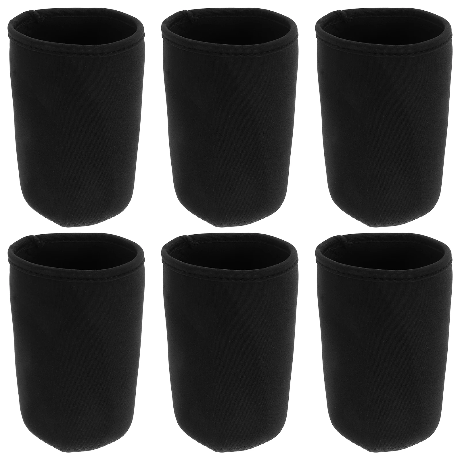 

6pcs Hydroponic Glass Bottle Sprouting Shades Covers Mason Jars Sleeve Blackout Growing Protective Reusable Wide Mouth Jar