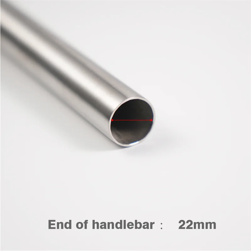 CNC Bicycle Accessories Bike Handlebar Flat Bar Titanium For Dahon Brompton MTB Handle Bar 25.4mm/31.8mm Cycling Part