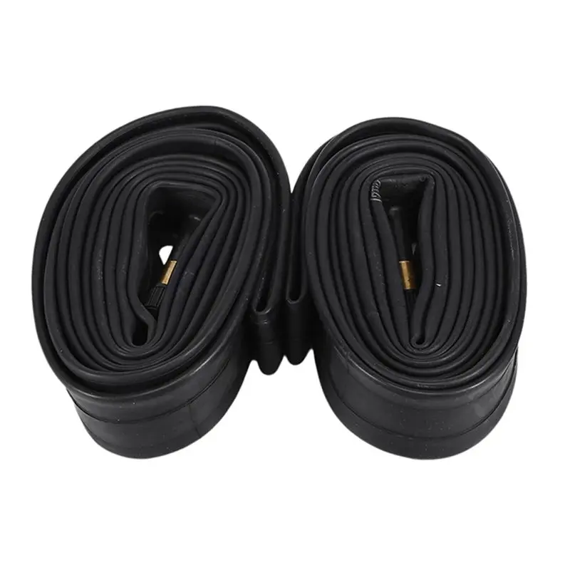 A89E-700X35C/38C/40C/43C Bike Inner Tube With Schrader Valve 48Mm, 2 Pack Bike Tire Tube For 700C Road Bicycle