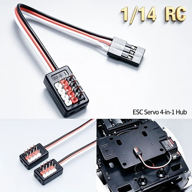 Model Y Line Extension, 4-in-1 Servo Hub Used To Replace The Y-line. More Integrated.