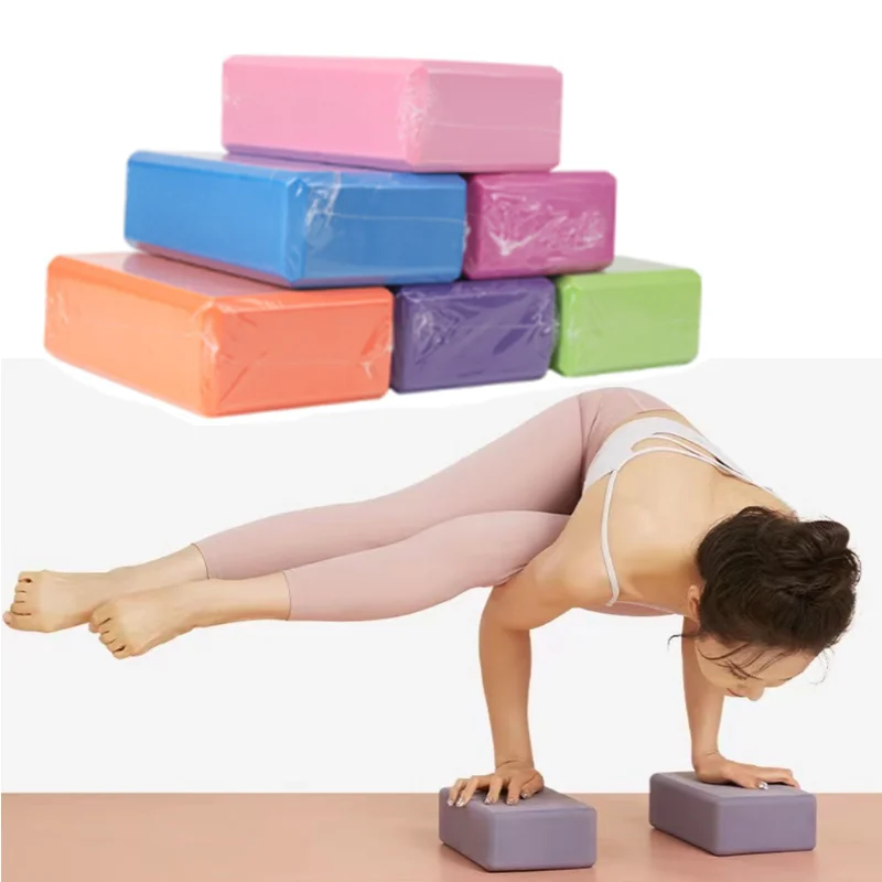 2  Pcs  Yoga Block Set  Fitness Belt Set for Exercise Workout Fitness Training Block Stretching Belt Yoga Bolster