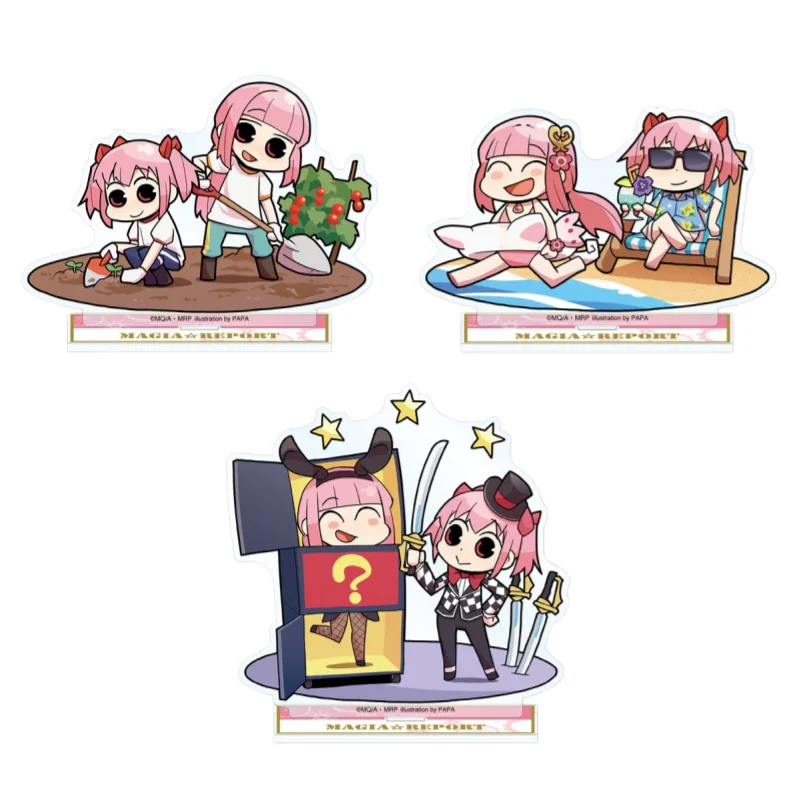 

10Cm Acrylic Standee for Puella Magi Madoka Magica Anime Cartoons Acrylic Standee Deskto Decoration Exquisite Gift Ornament