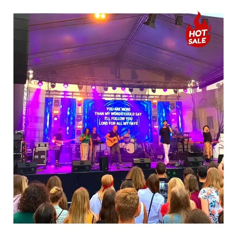Easy Install P4 HD LED Video Wall Indoor Outdoor Rental Display Screen Perfect For Stage Shows And Various Event Arrangement view 5