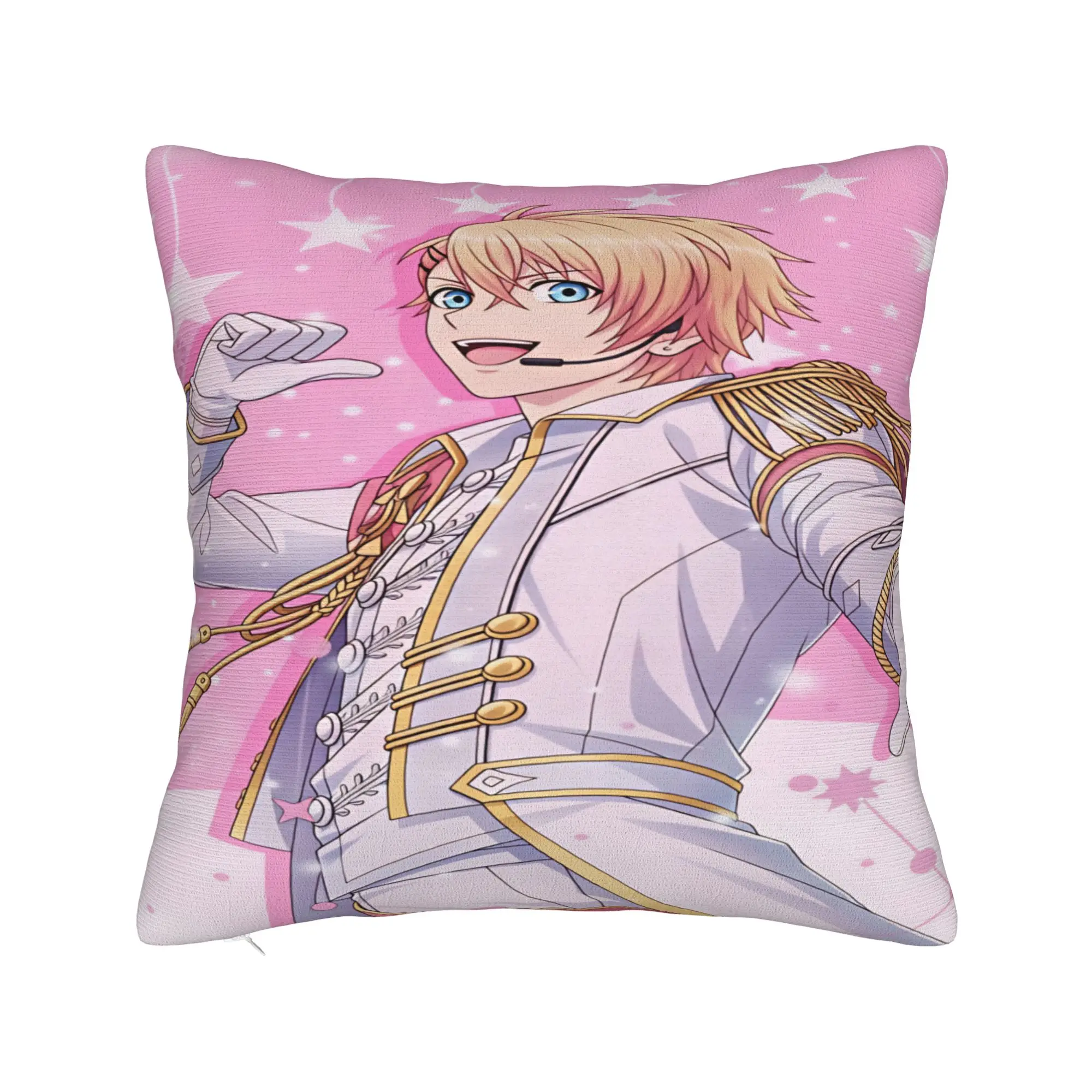 U-Uta no Prince-sama Hijirikawa Masato   Pillow Case  Square Pillow Cover Kawaii Cushion Cover For Office Car Home Decor