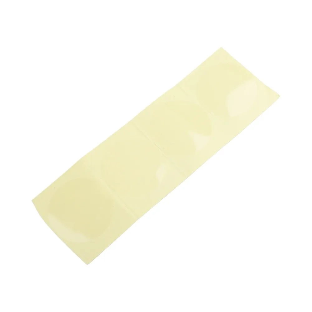 For Guitar Protection 7.5*7.5cm Guitar Protector Film Four Pack Guitar Protectors 75mm Round Protector Easy To Apply