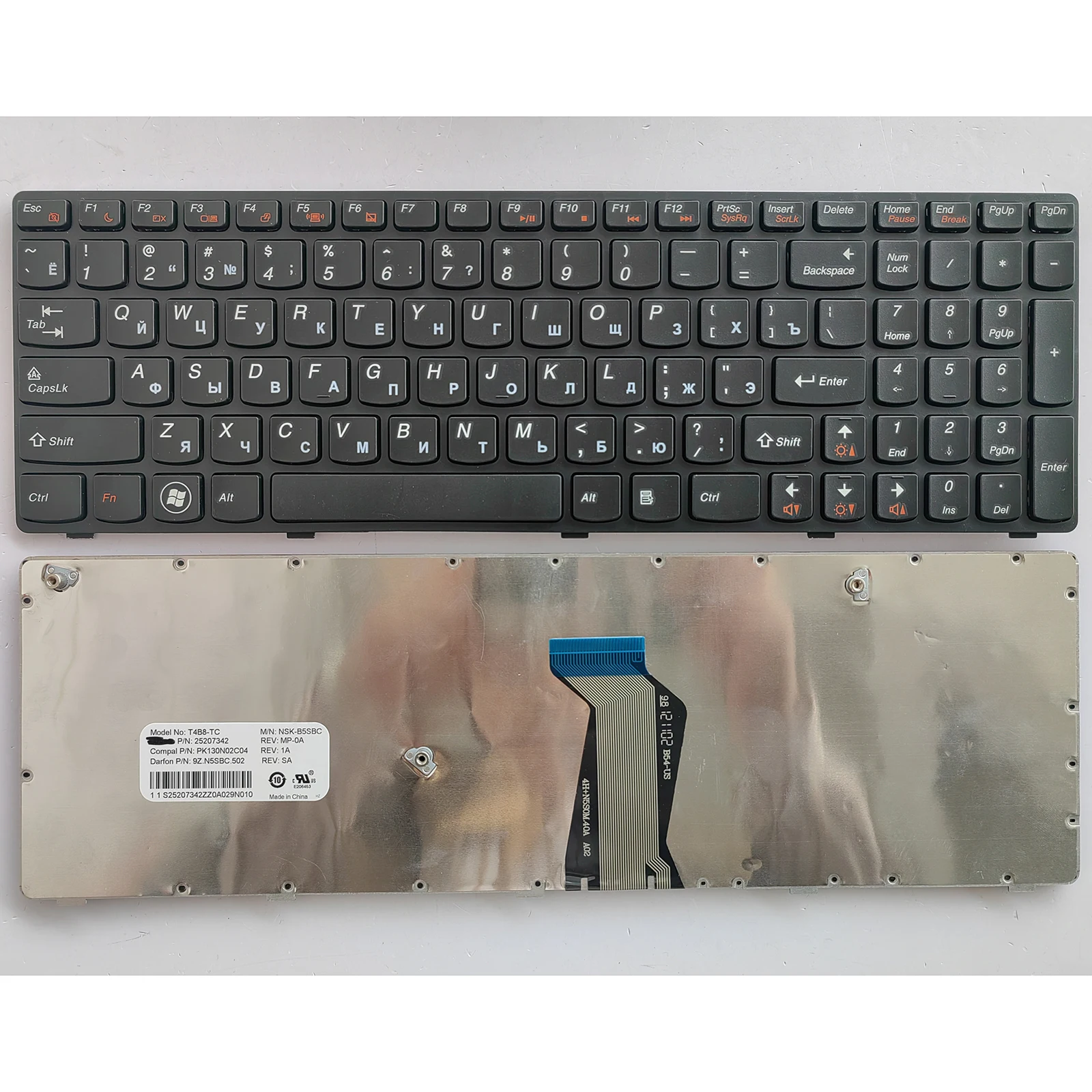 

RU Layout for Lenovo IdeaPad Z575 V575 B575 B570 B580 Z570 V570 Laptop Keyboard