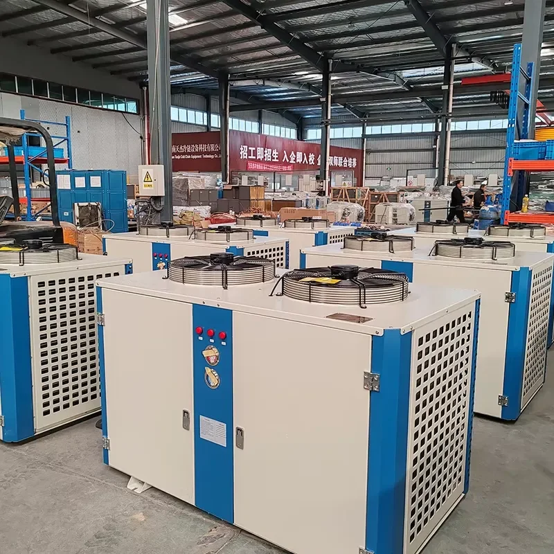 Industrial 5Hp Refrigeration Kitchen AC Compressor Duct Evaporative Cooler Panel Hall Cooling System Air Conditioner Unit