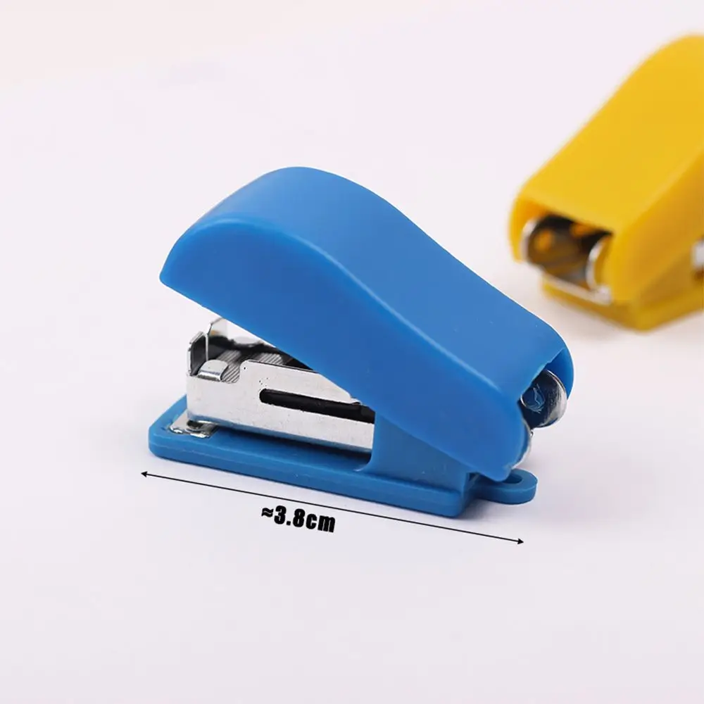 1Pc Mini Stapler Stationery Set Paper Binding Tool Office Accessories School Supplies