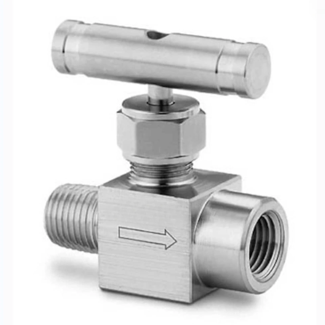 SS-26VM8-F8 Stainless Steel Integral Valve Cap Needle Valve 0.73Cv1/2in. Internal and External Thread V-type