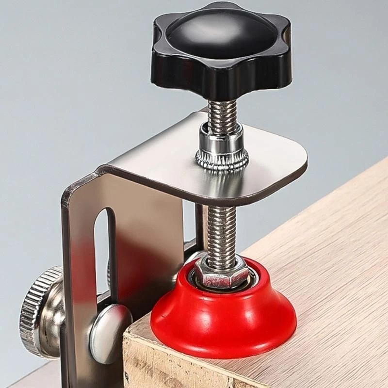 Y1AD Woodworking Cabinet Door Jig Mounting Support Clamp Stainless Steel Tool for Precise Installation of Various Door Types