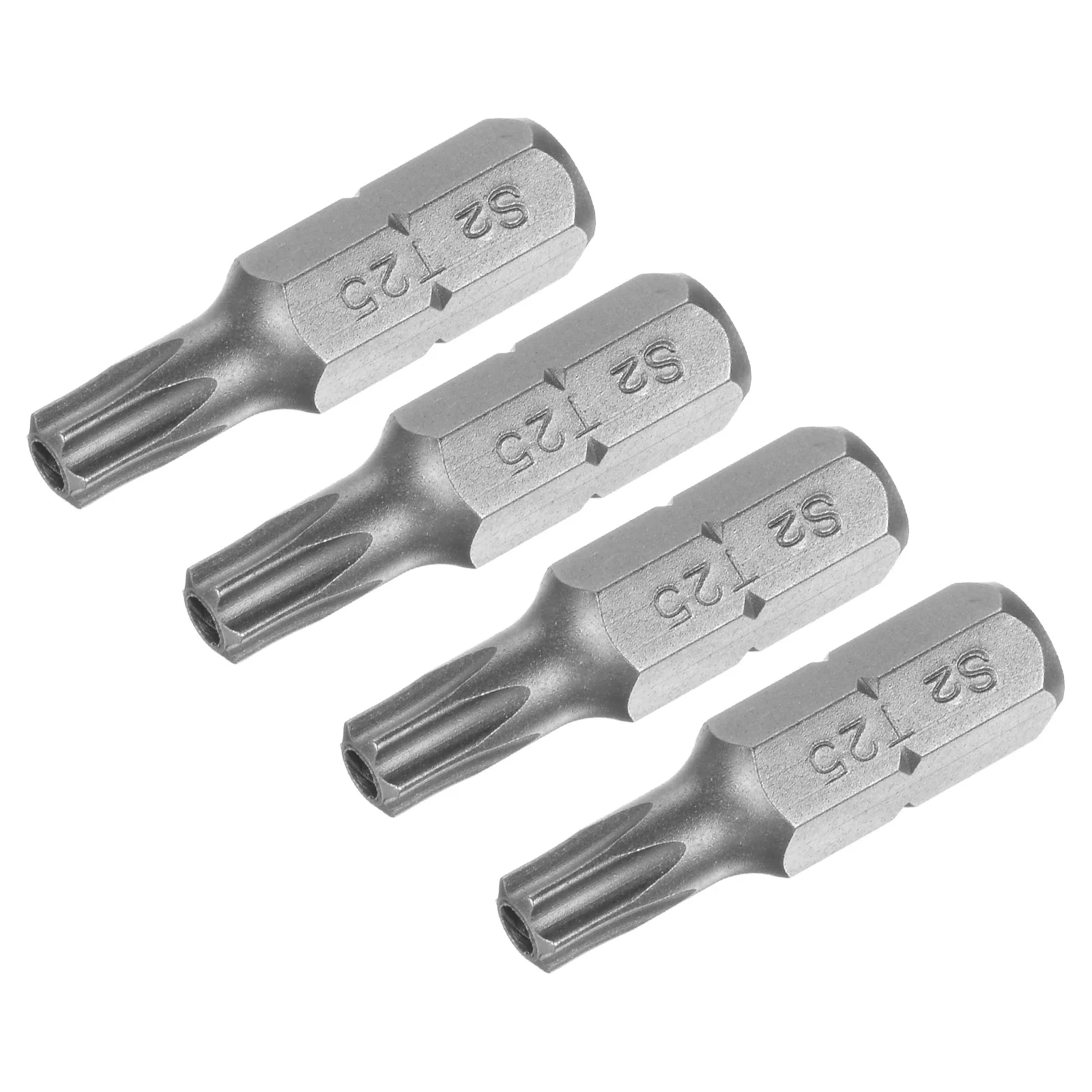톡스 스크루드라이버 비트 T5 T6 T8 T9 T10 T20 T25 T27 T30 T40 S2 합금강 1/4인치 육각 샹크 25mm 마그네틱 스크루 드라이버 비트