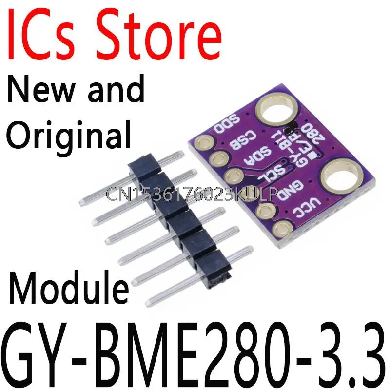 1PCS New And Original Czujnik Cyfrowy Temperatury Wilgotnosci Barometryczny-3.3 Czujnik Module Cisnienia GY-BMP280 GY-BME280-3.3